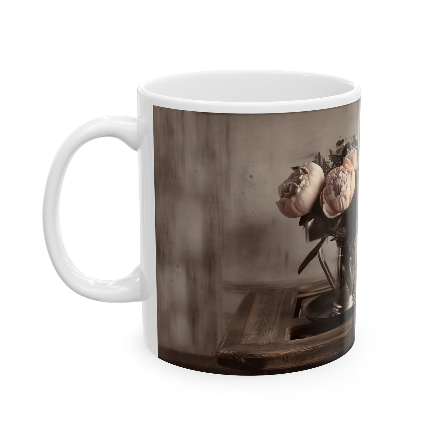 Vintage 4. Still Nature Collection. Ceramic Mug, (11oz, 15oz)