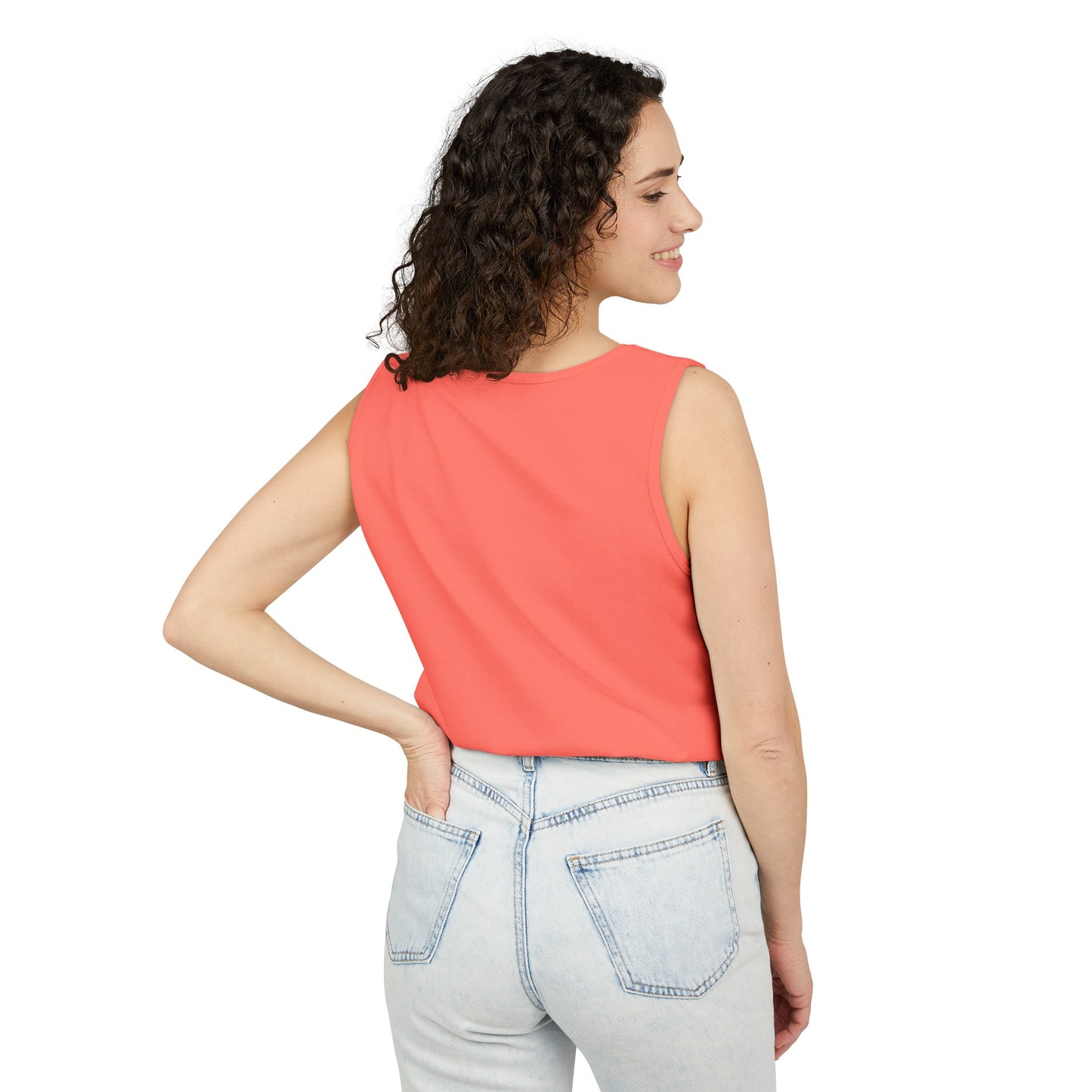 Flower Collections Unisex Garment-Dyed Tank Top