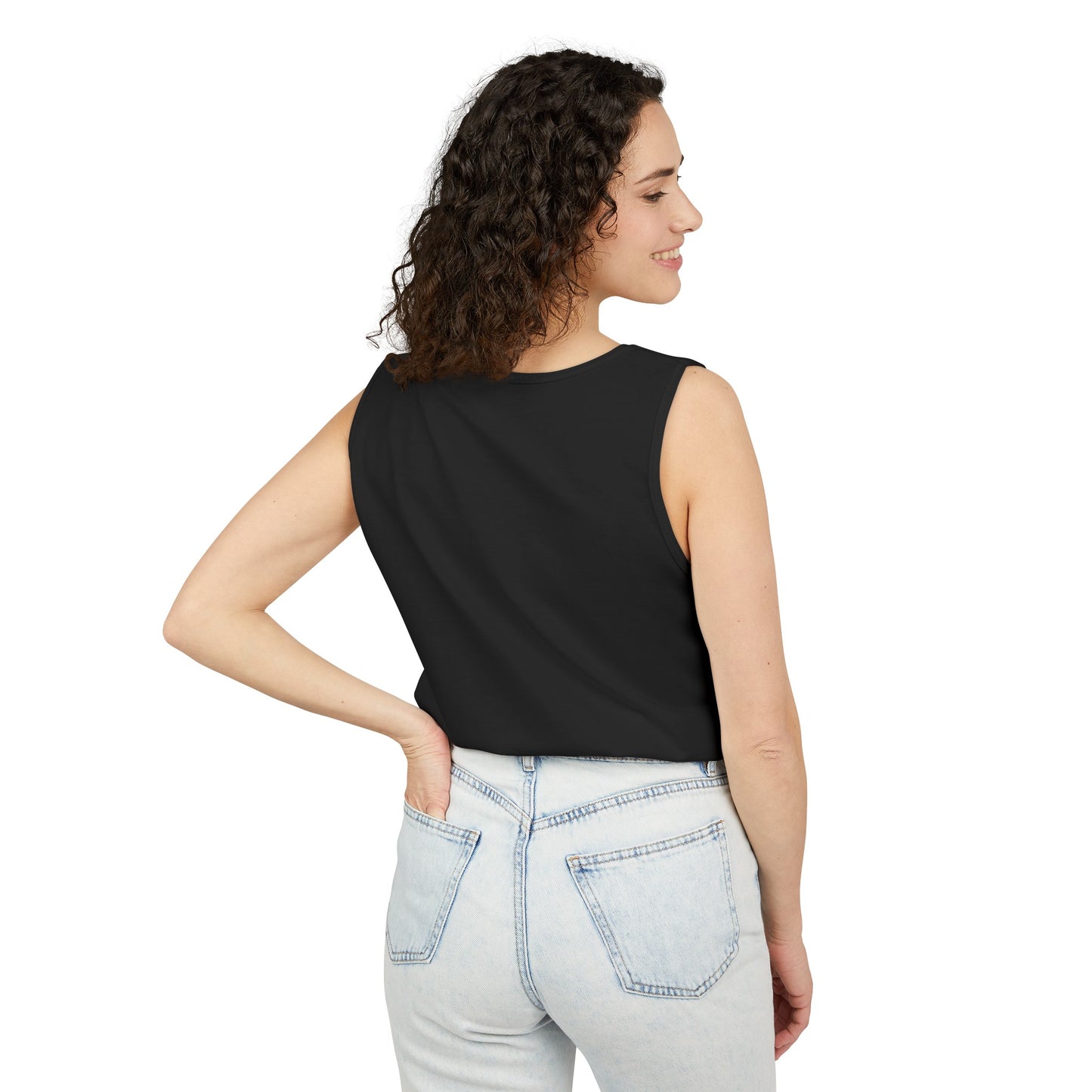 Flower Collections Unisex Garment-Dyed Tank Top