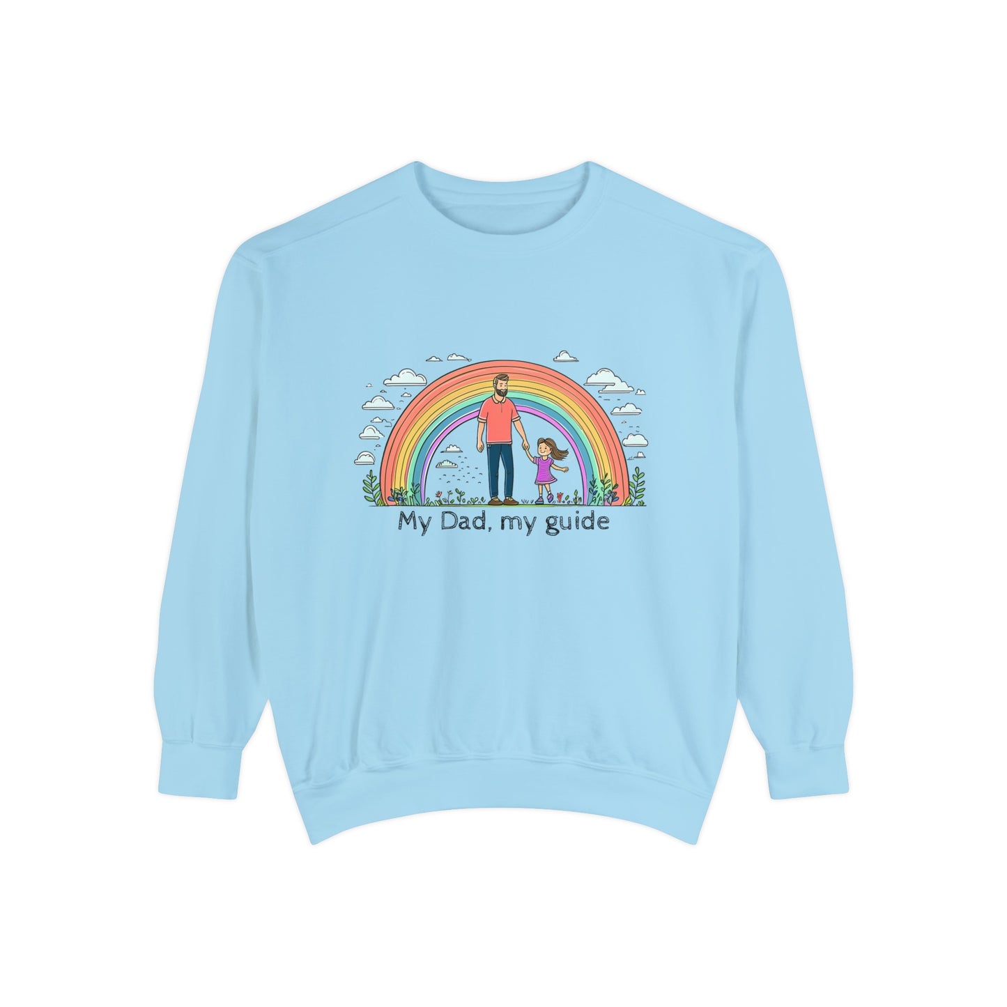 The Superhero.Unisex Garment-Dyed Sweatshirt