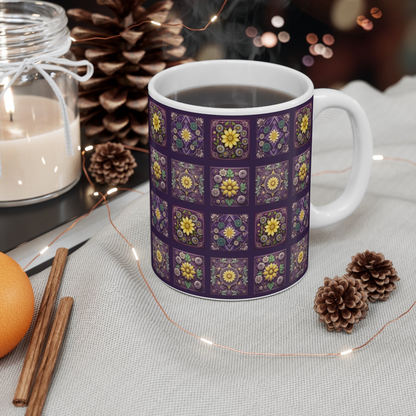 VIOLET Mosaic. Mug 11oz