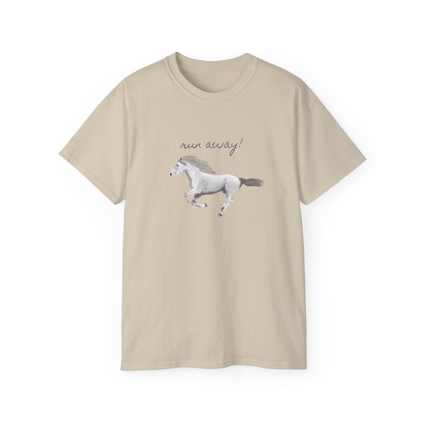 Run away! VV2 Drawings Collection. Unisex Ultra Cotton Tee