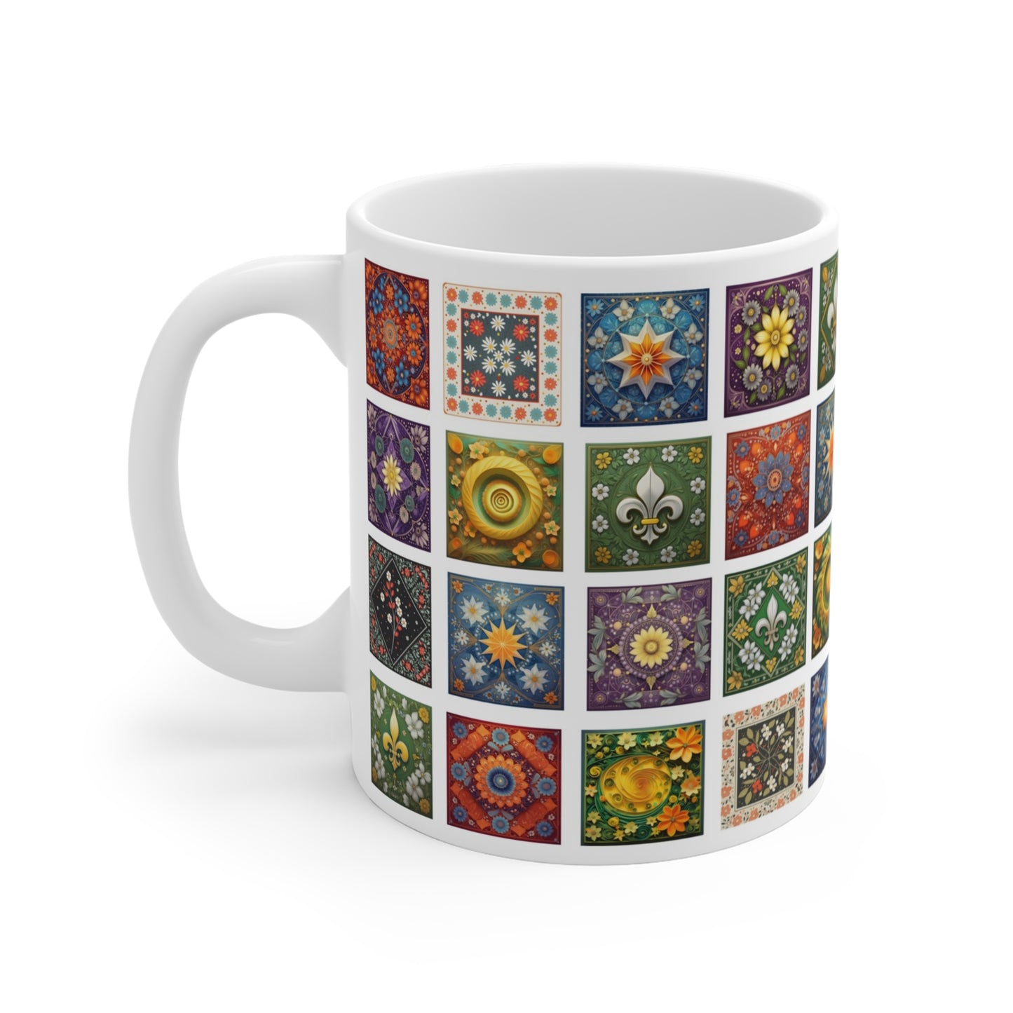 VARIED Mosaic. Mug 11oz