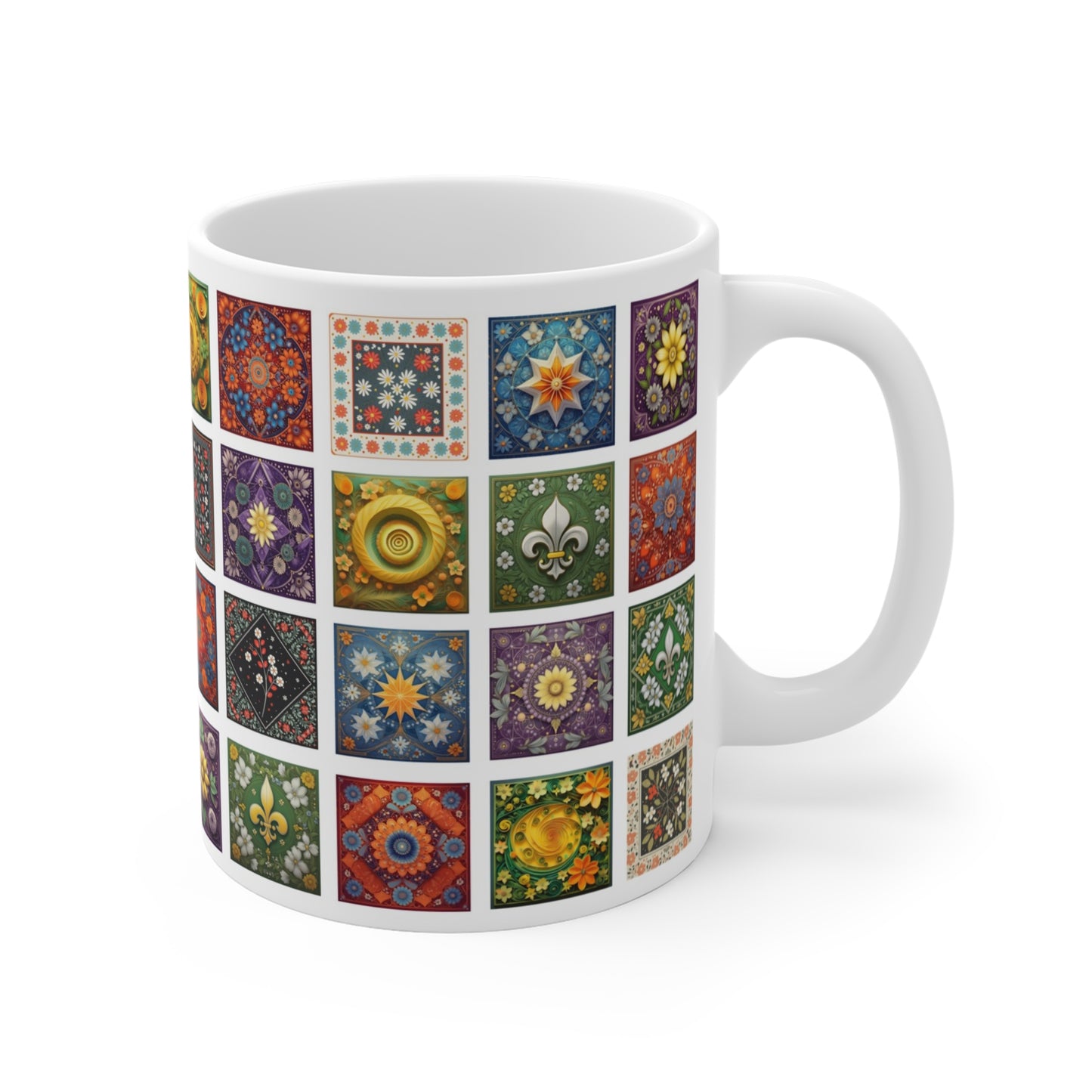 VARIED Mosaic. Mug 11oz