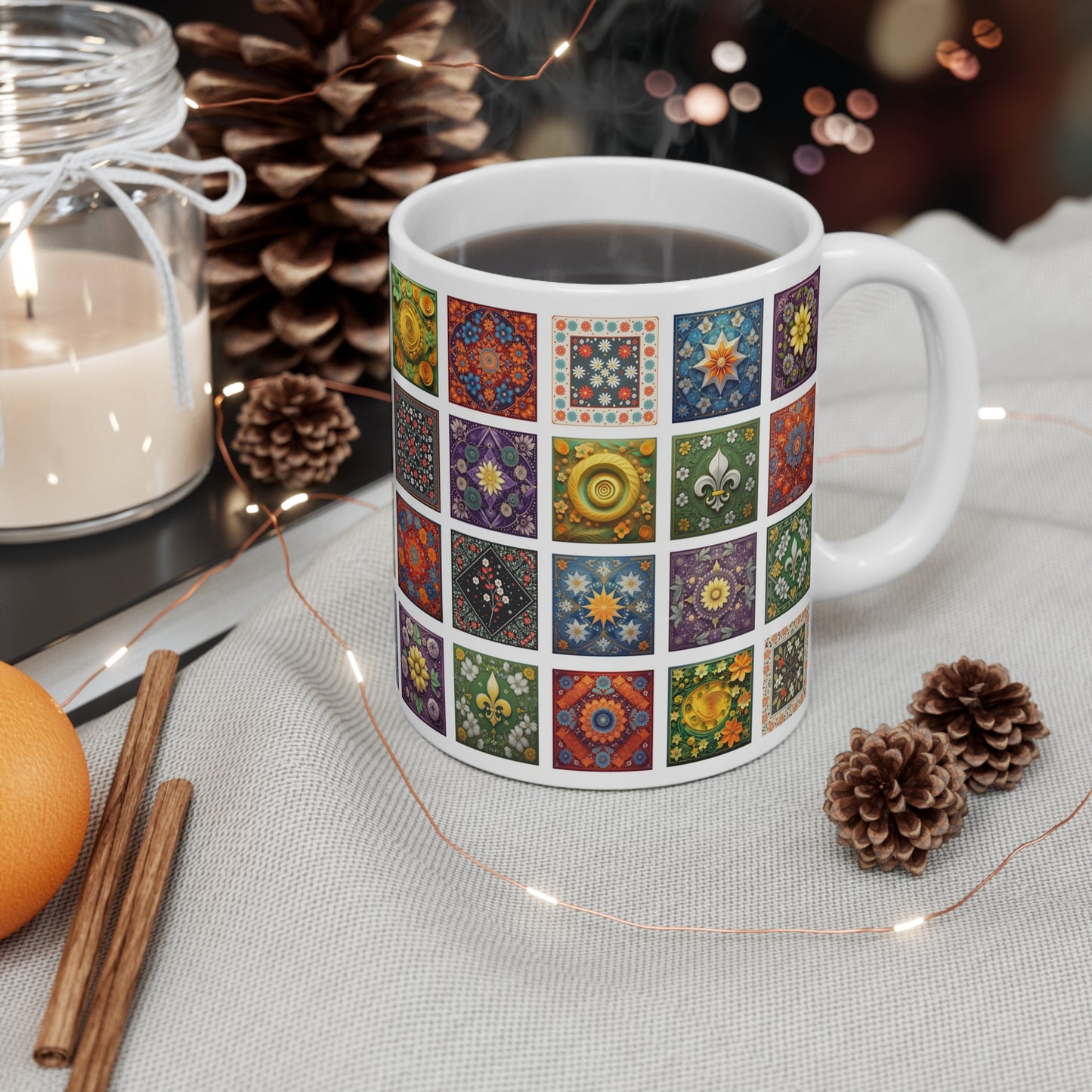 VARIED Mosaic. Mug 11oz