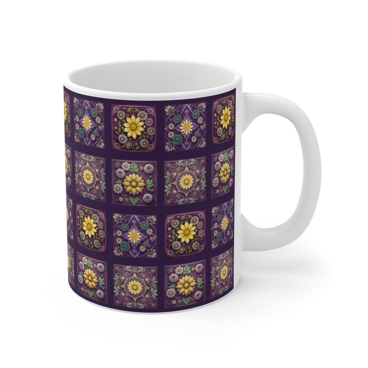 VIOLET Mosaic. Mug 11oz