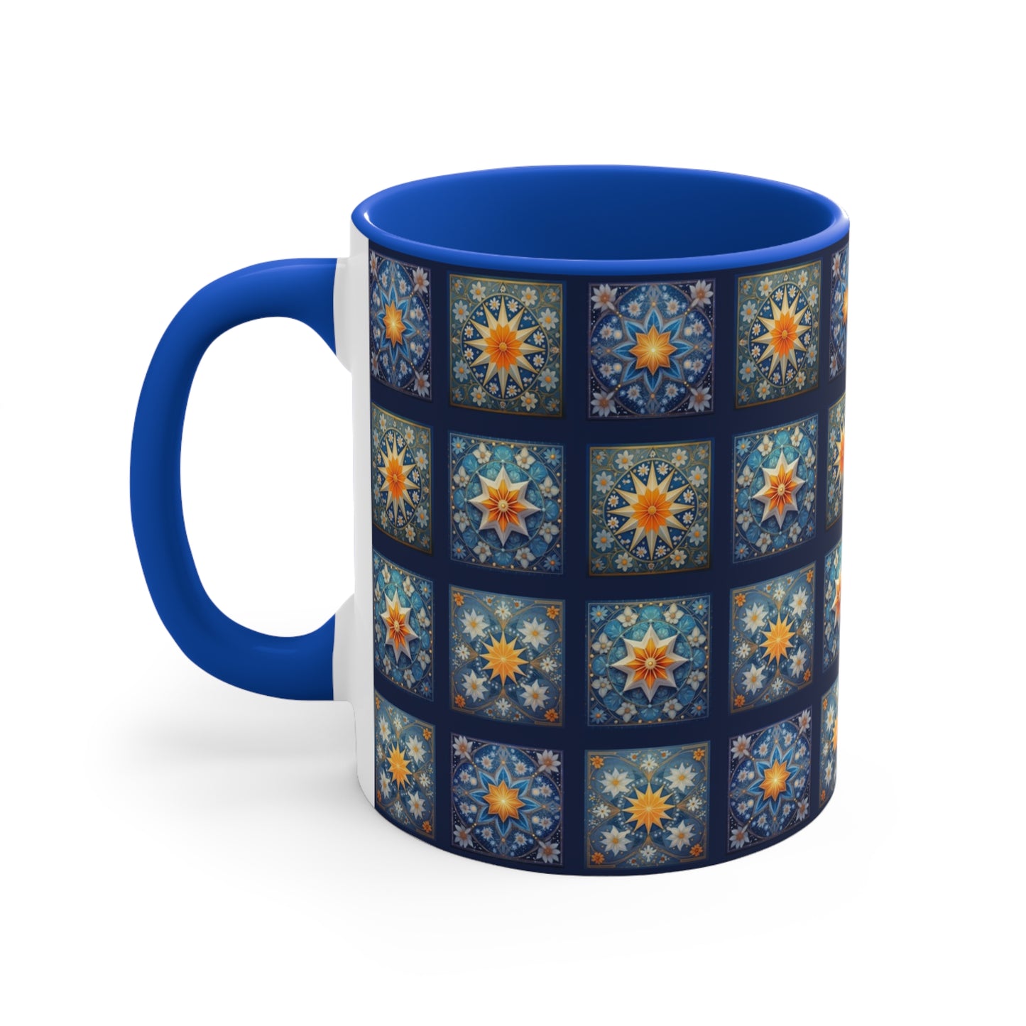 BLUE. 11oz Accent Mug