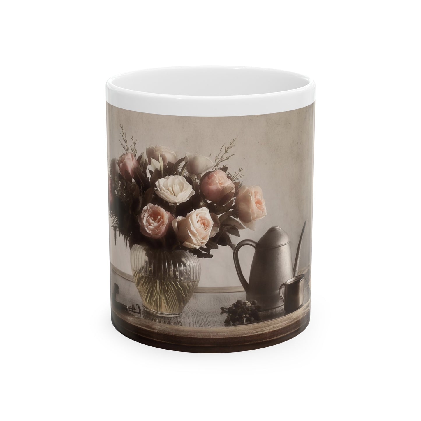 Vintage 1. Still Nature Collection. Ceramic Mug, (11oz, 15oz)