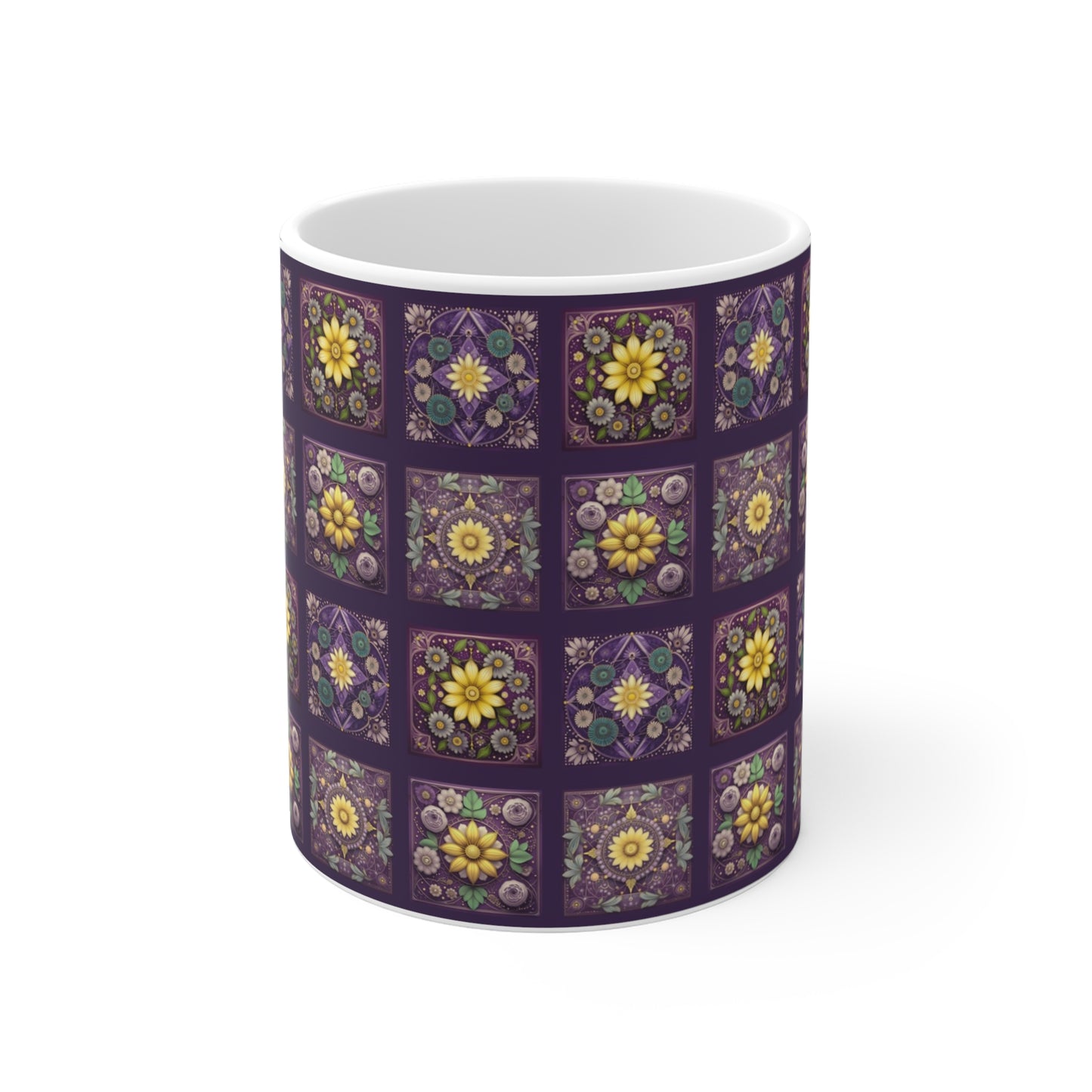 VIOLET Mosaic. Mug 11oz