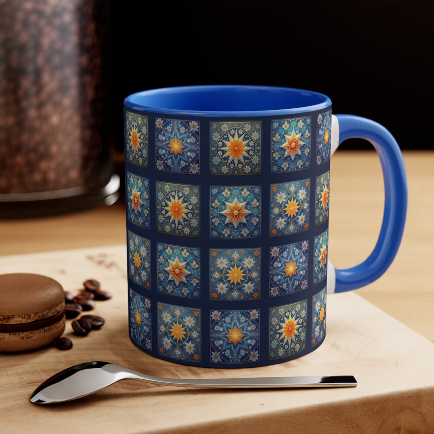 BLUE. 11oz Accent Mug