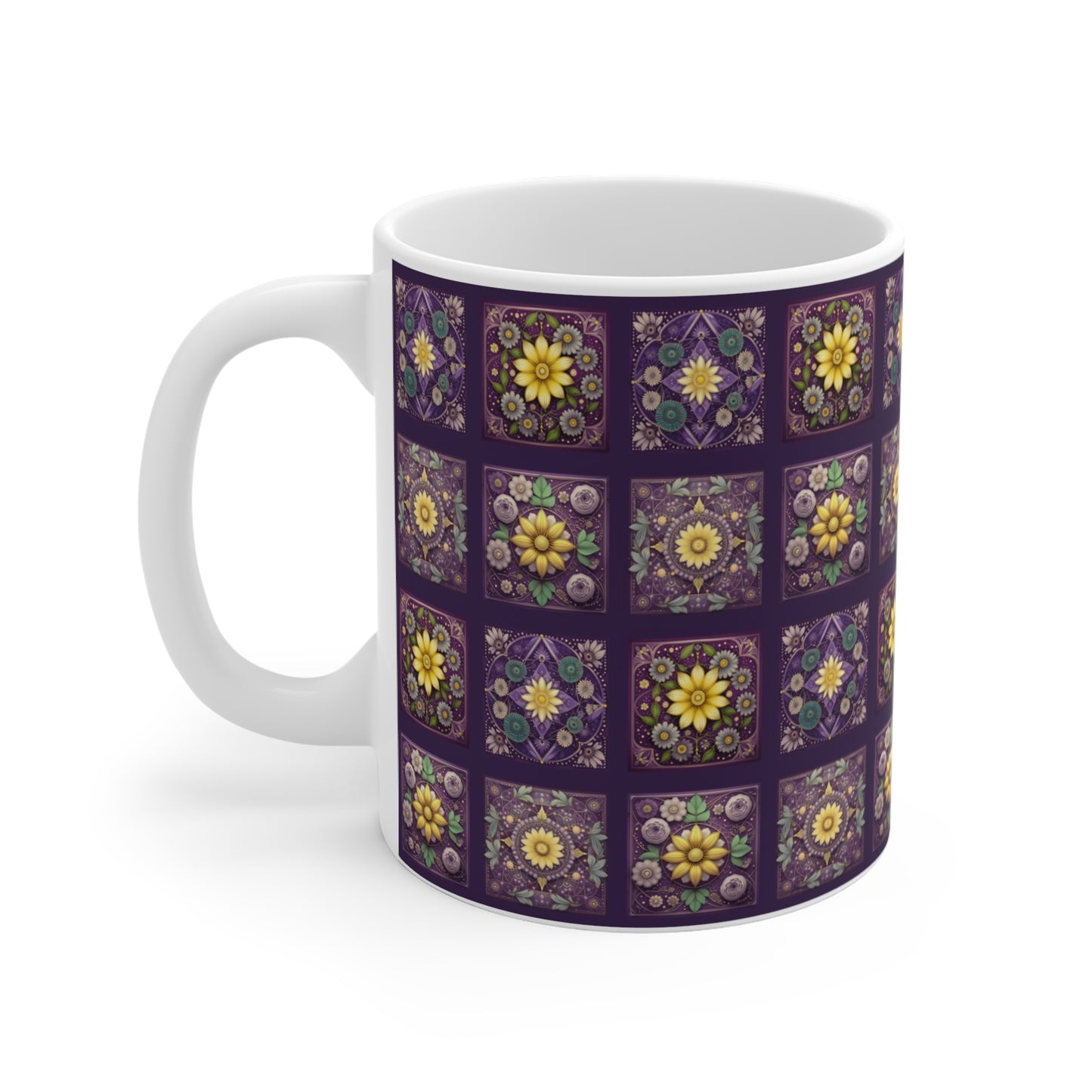 VIOLET Mosaic. Mug 11oz