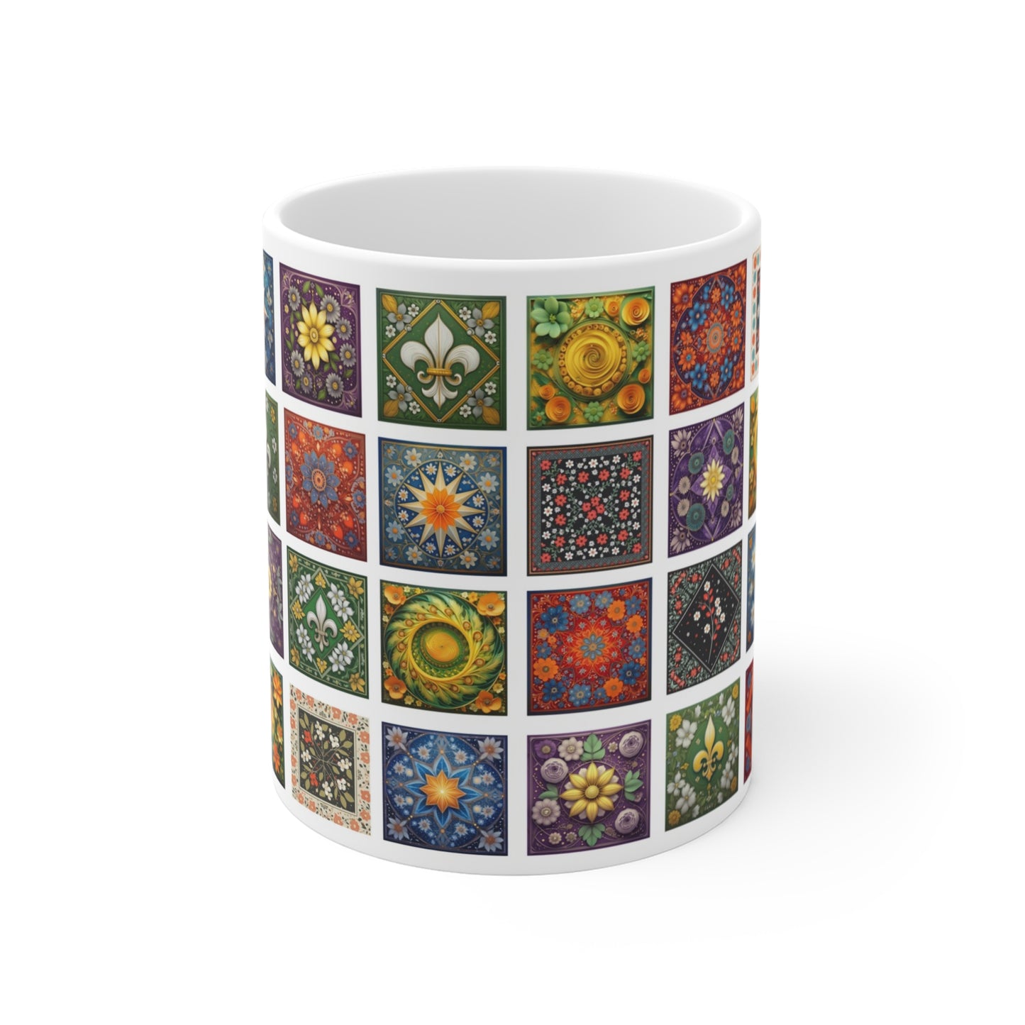 VARIED Mosaic. Mug 11oz